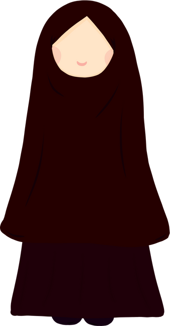 Faceless Muslim Woman 